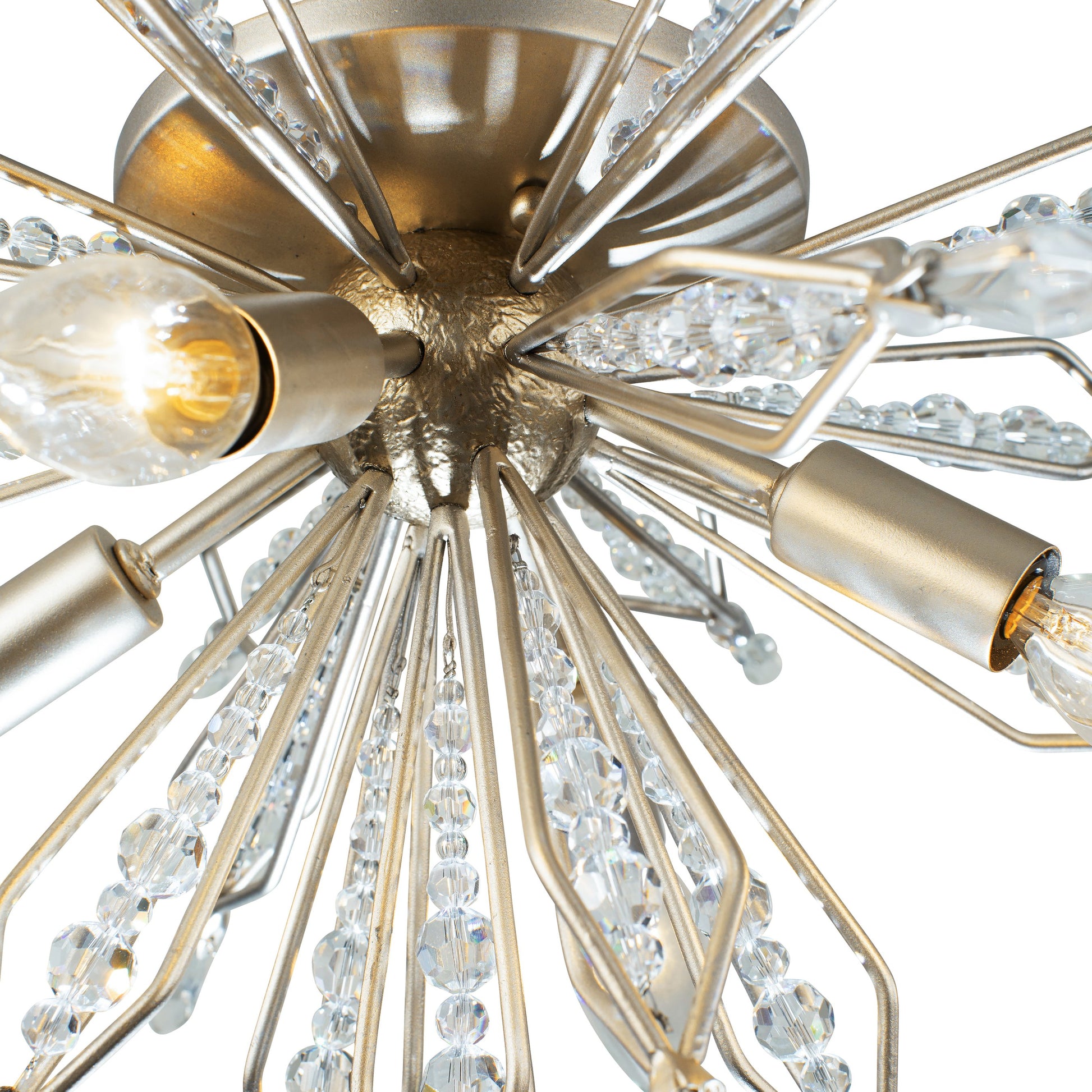 Orbital Wall/Ceiling Light by Varaluz. Made from premium crystal in a eclectic & global style.