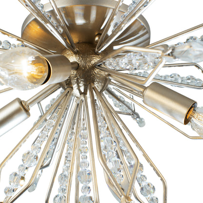 Orbital Wall/Ceiling Light by Varaluz. Made from premium crystal in a eclectic & global style.