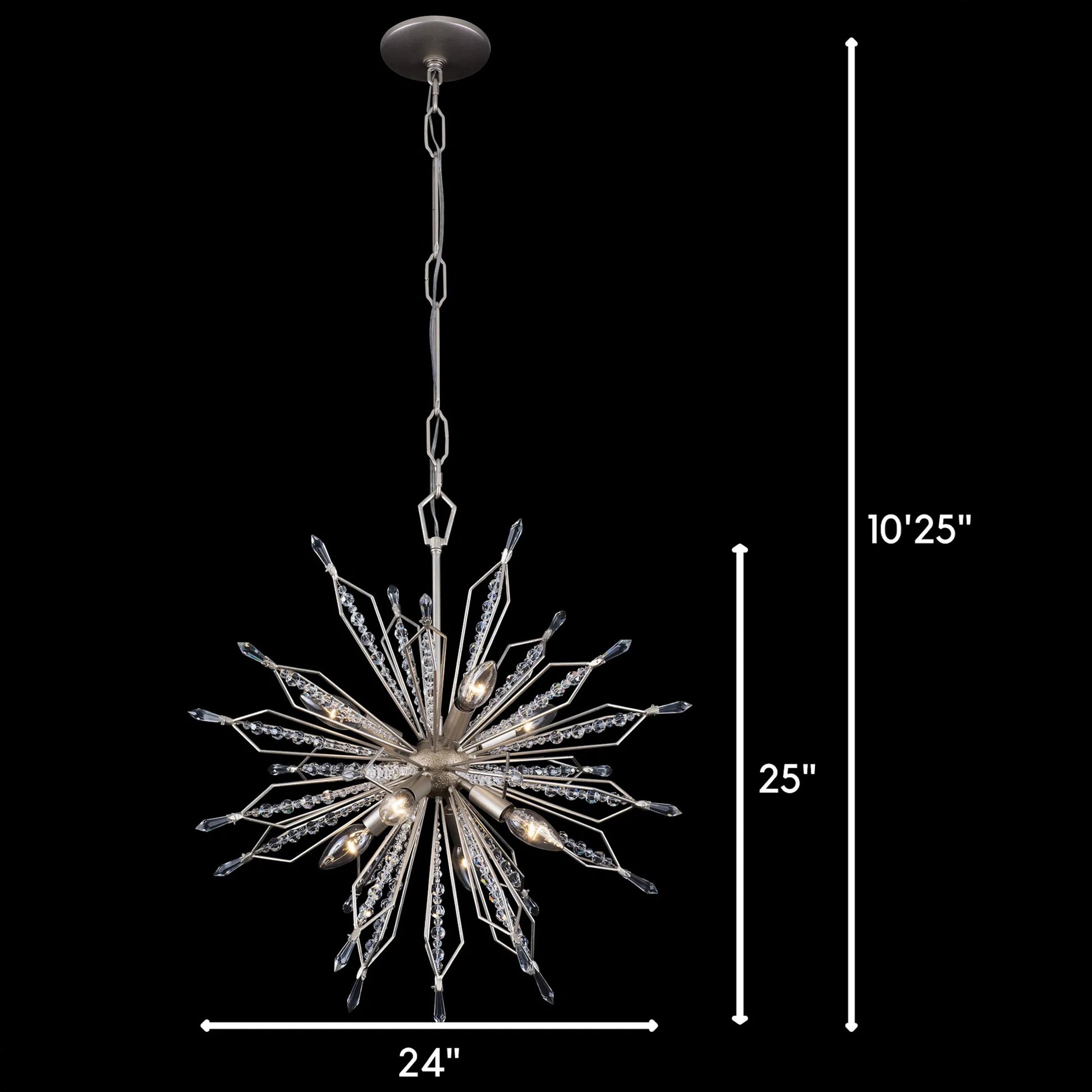 Orbital Pendant by Varaluz. Made from premium crystal in a eclectic & global style.