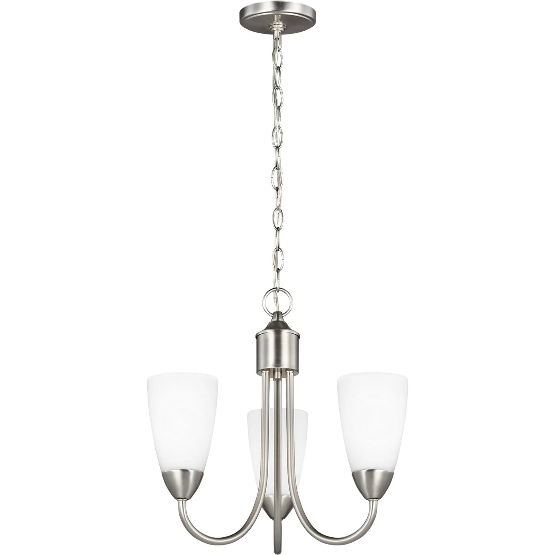 Seville Three Light Chandelier by Visual Comfort & Co.. Made from steel in a unique style.