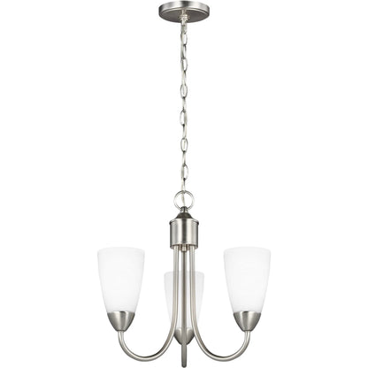 Seville Three Light Chandelier by Visual Comfort & Co.. Made from steel in a unique style.