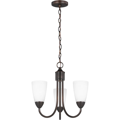 Seville Three Light Chandelier by Visual Comfort & Co.. Made from steel in a unique style.