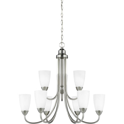 Seville Nine Light Chandelier by Visual Comfort & Co.. Made from steel in a unique style.