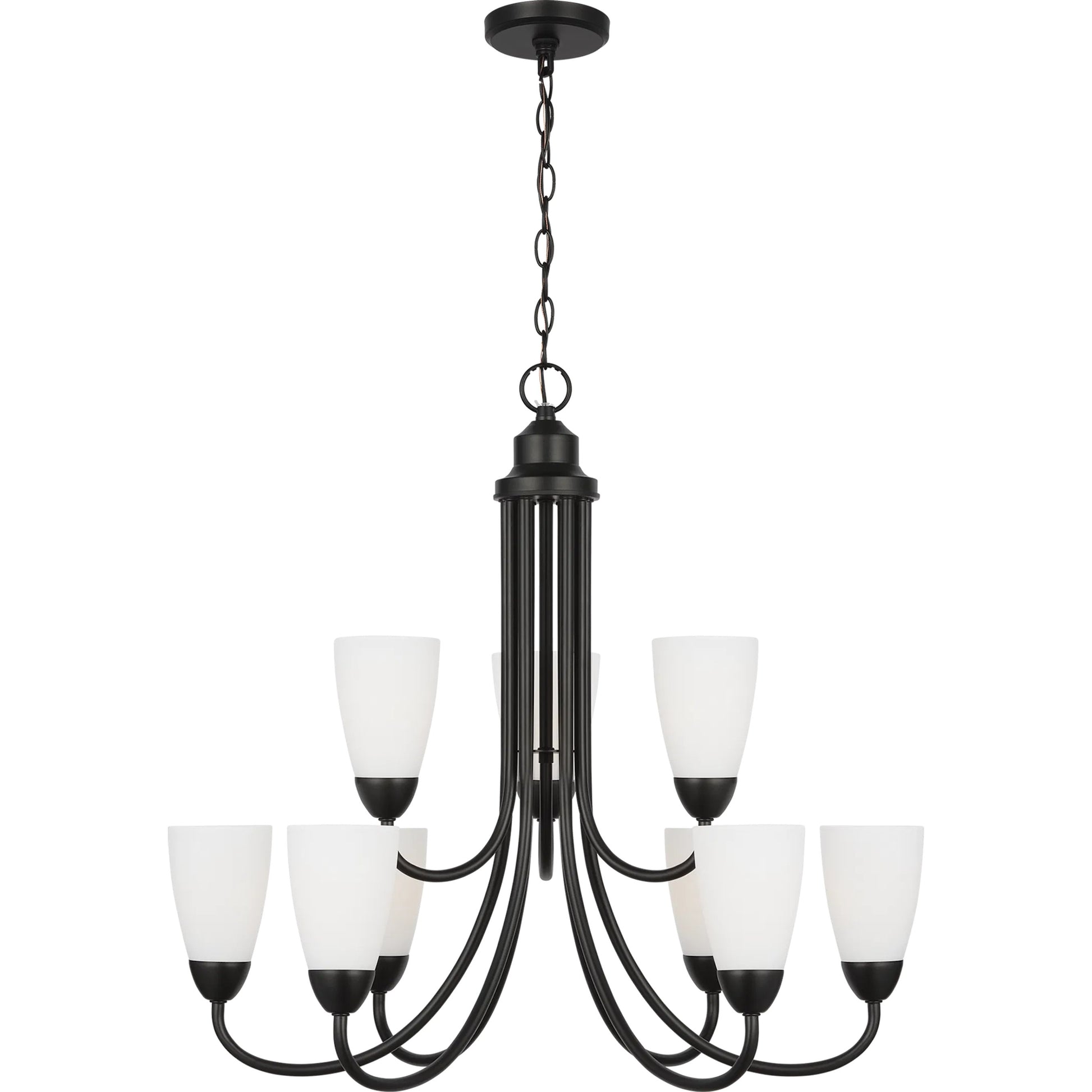 Seville Nine Light Chandelier by Visual Comfort & Co.. Made from steel in a unique style.