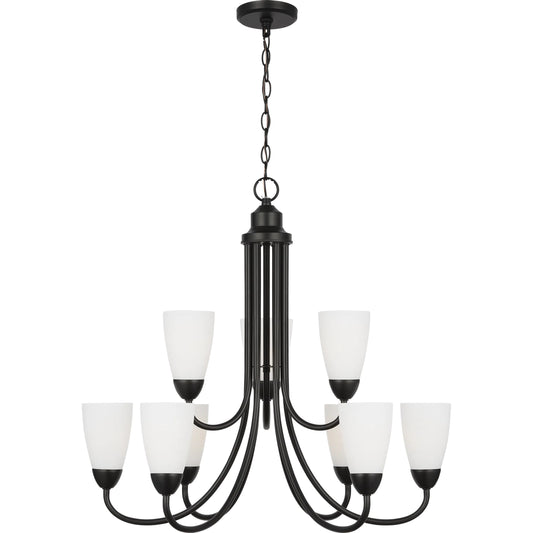 Seville Nine Light Chandelier by Visual Comfort & Co.. Made from steel in a unique style.