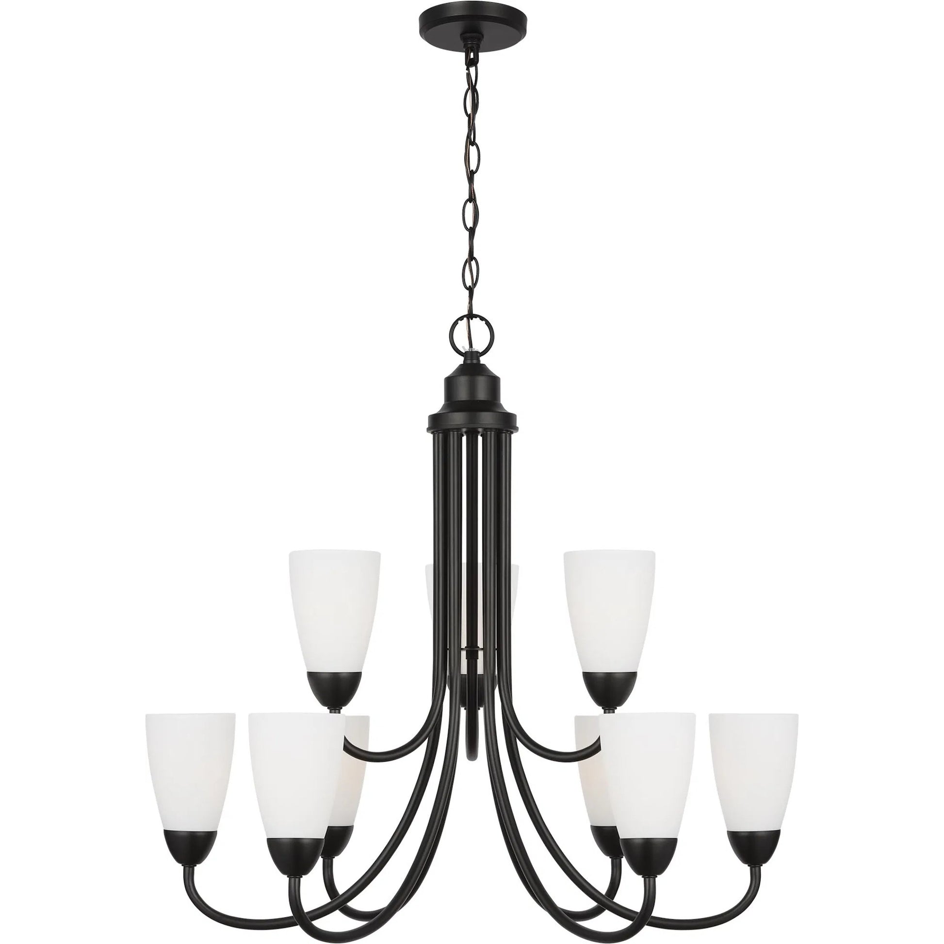 Seville Nine Light Chandelier by Visual Comfort & Co.. Made from steel in a unique style.