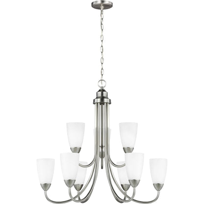 Seville Nine Light Chandelier by Visual Comfort & Co.. Made from steel in a unique style.