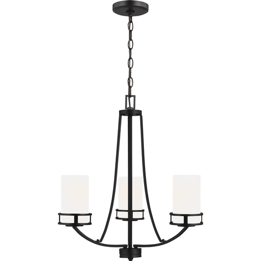 Robie Three Light Chandelier by Visual Comfort & Co.. Made from steel in a unique style.