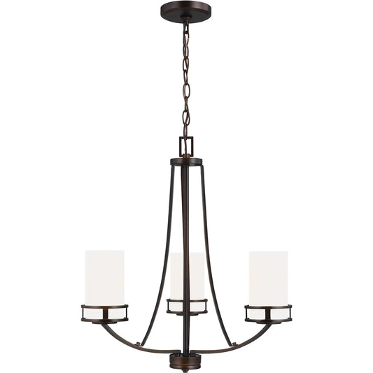 Robie Three Light Chandelier by Visual Comfort & Co.. Made from steel in a unique style.
