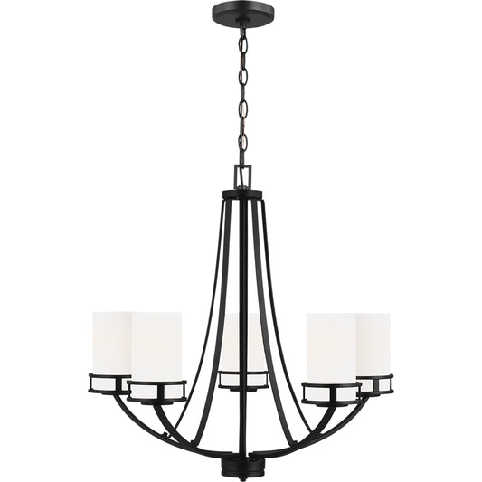 Robie Five Light Chandelier by Visual Comfort & Co.. Made from steel in a unique style.