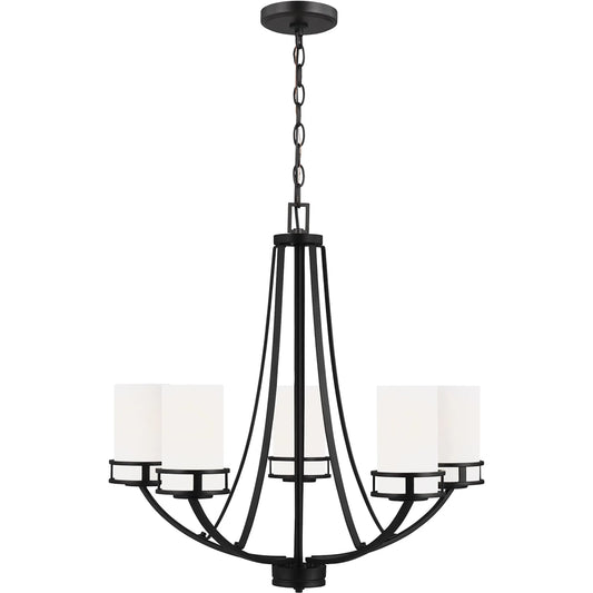 Robie Five Light Chandelier by Visual Comfort & Co.. Made from steel in a unique style.
