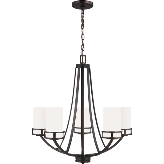 Robie Five Light Chandelier by Visual Comfort & Co.. Made from steel in a unique style.