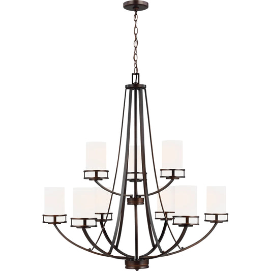 Robie Nine Light Chandelier by Visual Comfort & Co.. Made from steel in a unique style.