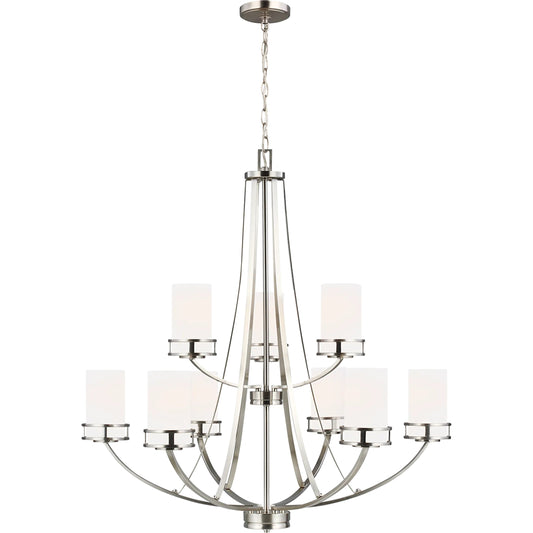 Robie Nine Light Chandelier by Visual Comfort & Co.. Made from steel in a unique style.