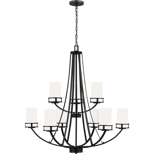 Robie Nine Light Chandelier by Visual Comfort & Co.. Made from steel in a unique style.