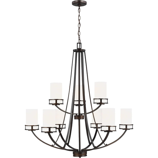 Robie Nine Light Chandelier by Visual Comfort & Co.. Made from steel in a unique style.