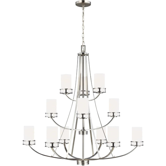 Robie Twelve Light Chandelier by Visual Comfort & Co.. Made from steel in a unique style.