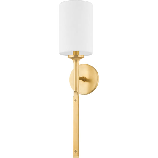 Brewster 1 Light Wall Sconce by Hudson Valley. Made from steel in a modern style.