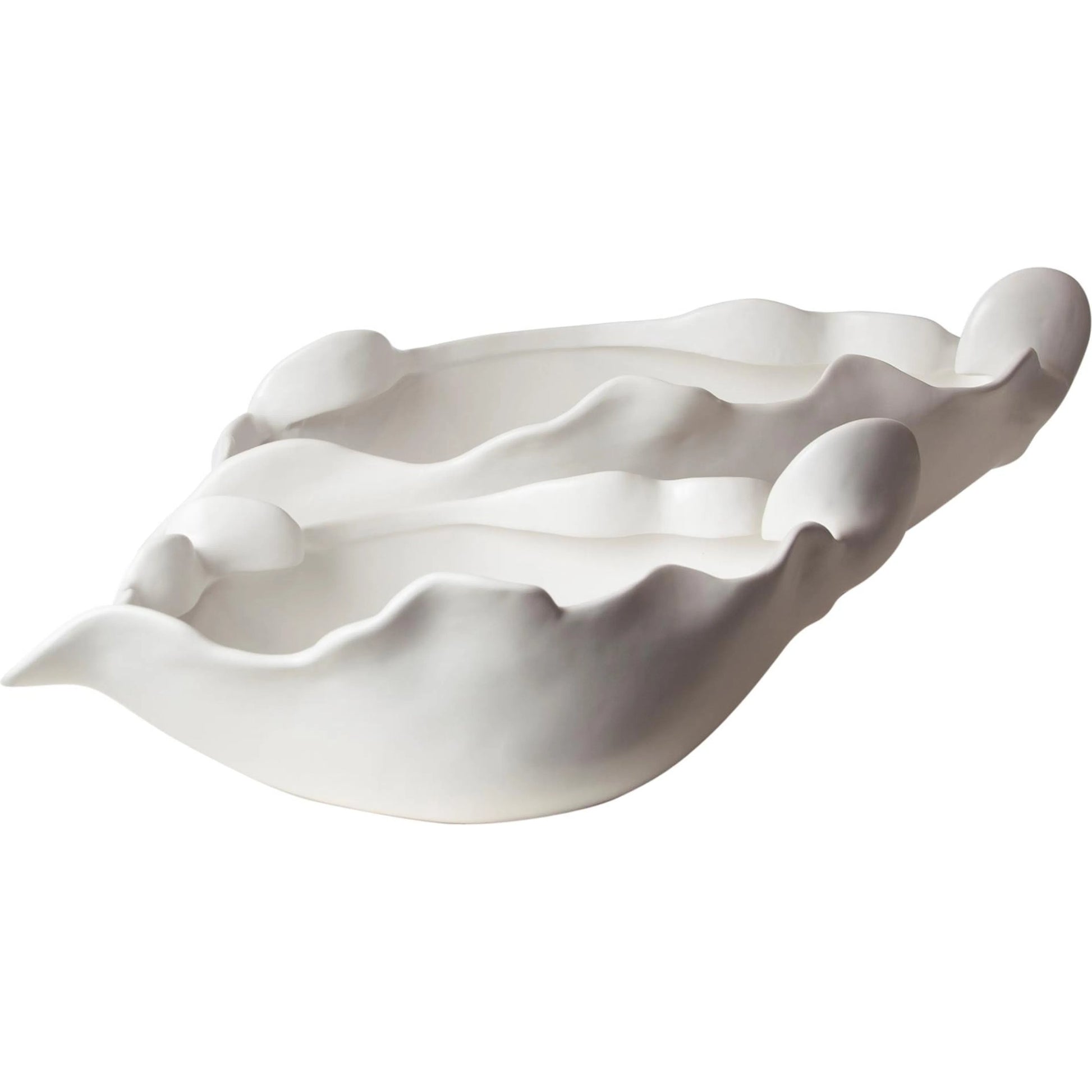 Free Form Organic Bowl by Global Views. Made from ceramic in a modern style.