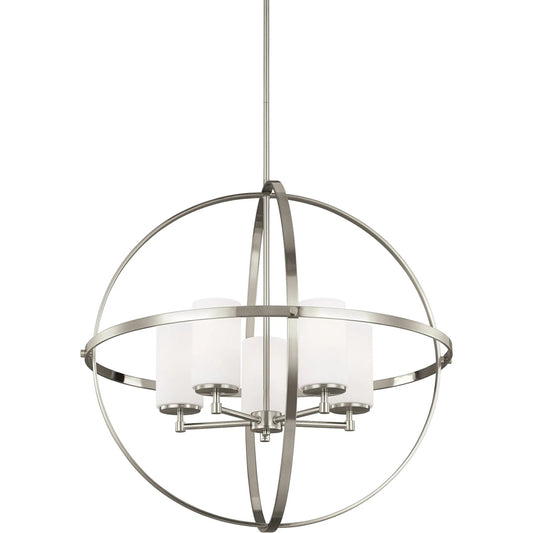 Alturas Five Light Chandelier by Visual Comfort & Co.. Made from steel in a unique style.