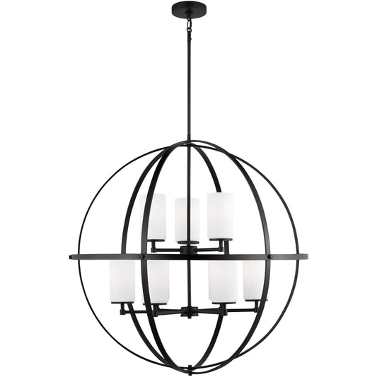 Alturas Nine Light Chandelier by Visual Comfort & Co.. Made from steel in a unique style.