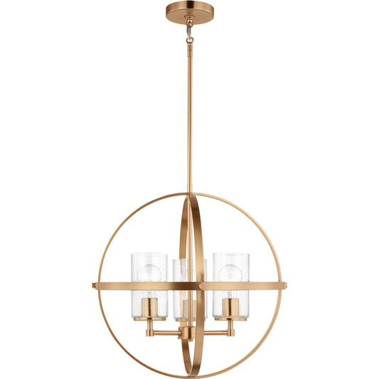 Alturas Three Light Chandelier by Visual Comfort & Co.. Made from steel in a unique style.