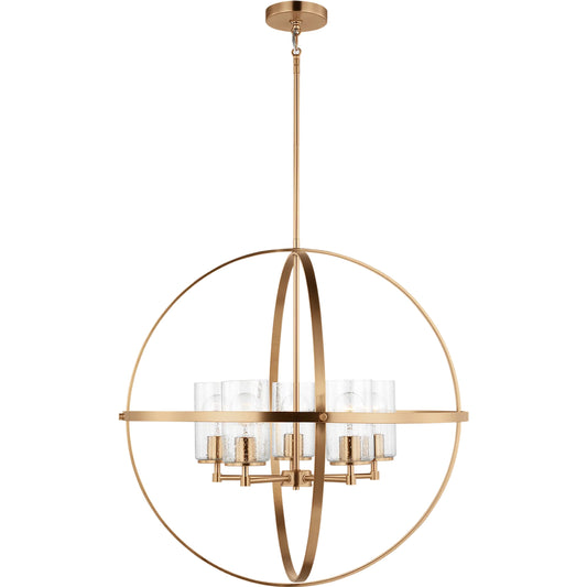 Alturas Five Light Chandelier by Visual Comfort & Co.. Made from steel in a unique style.