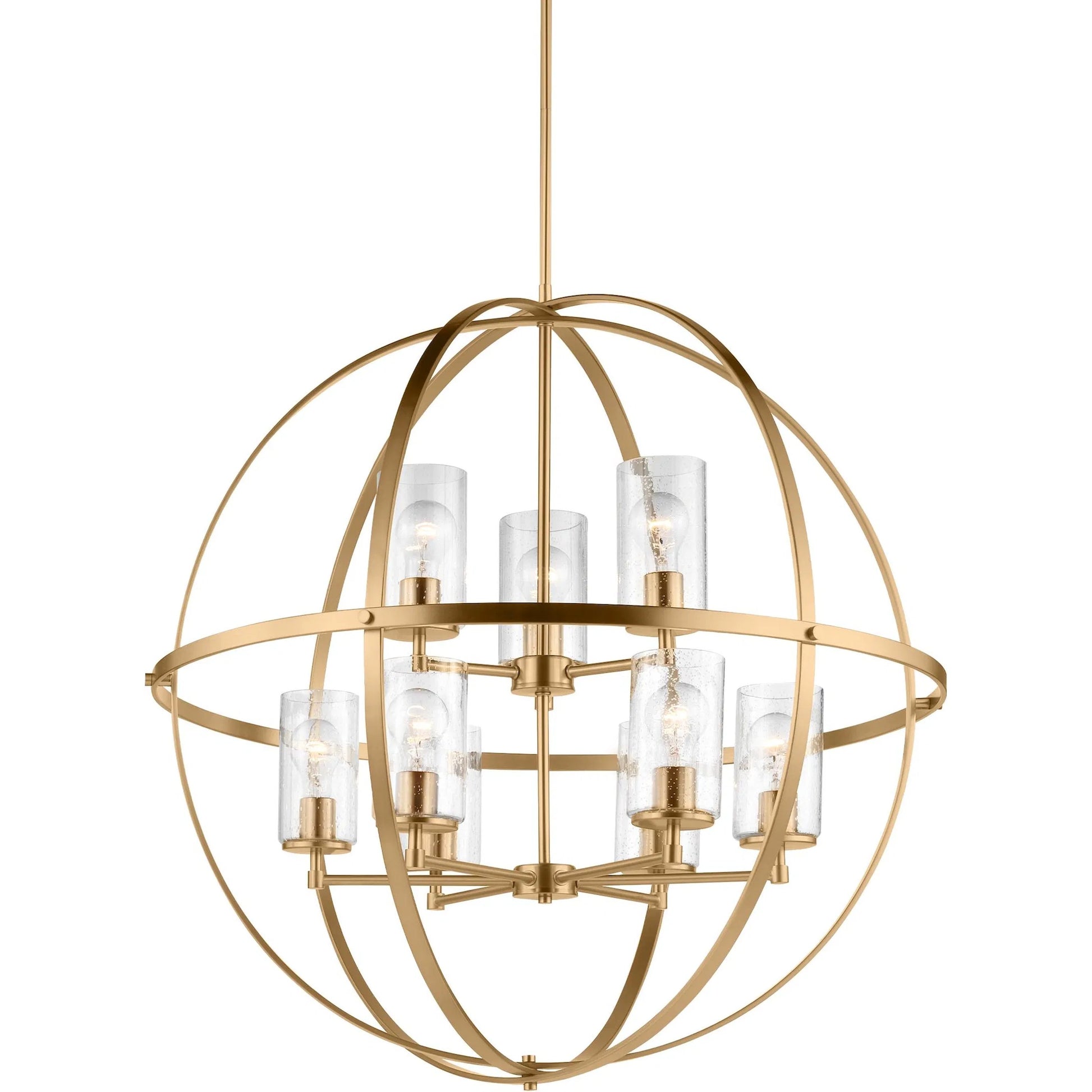 Alturas Nine Light Chandelier by Visual Comfort & Co.. Made from steel in a unique style.
