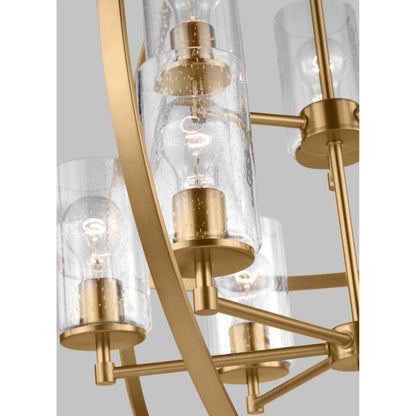 Alturas Nine Light Chandelier by Visual Comfort & Co.. Made from steel in a unique style.
