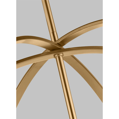 Alturas Nine Light Chandelier by Visual Comfort & Co.. Made from steel in a unique style.