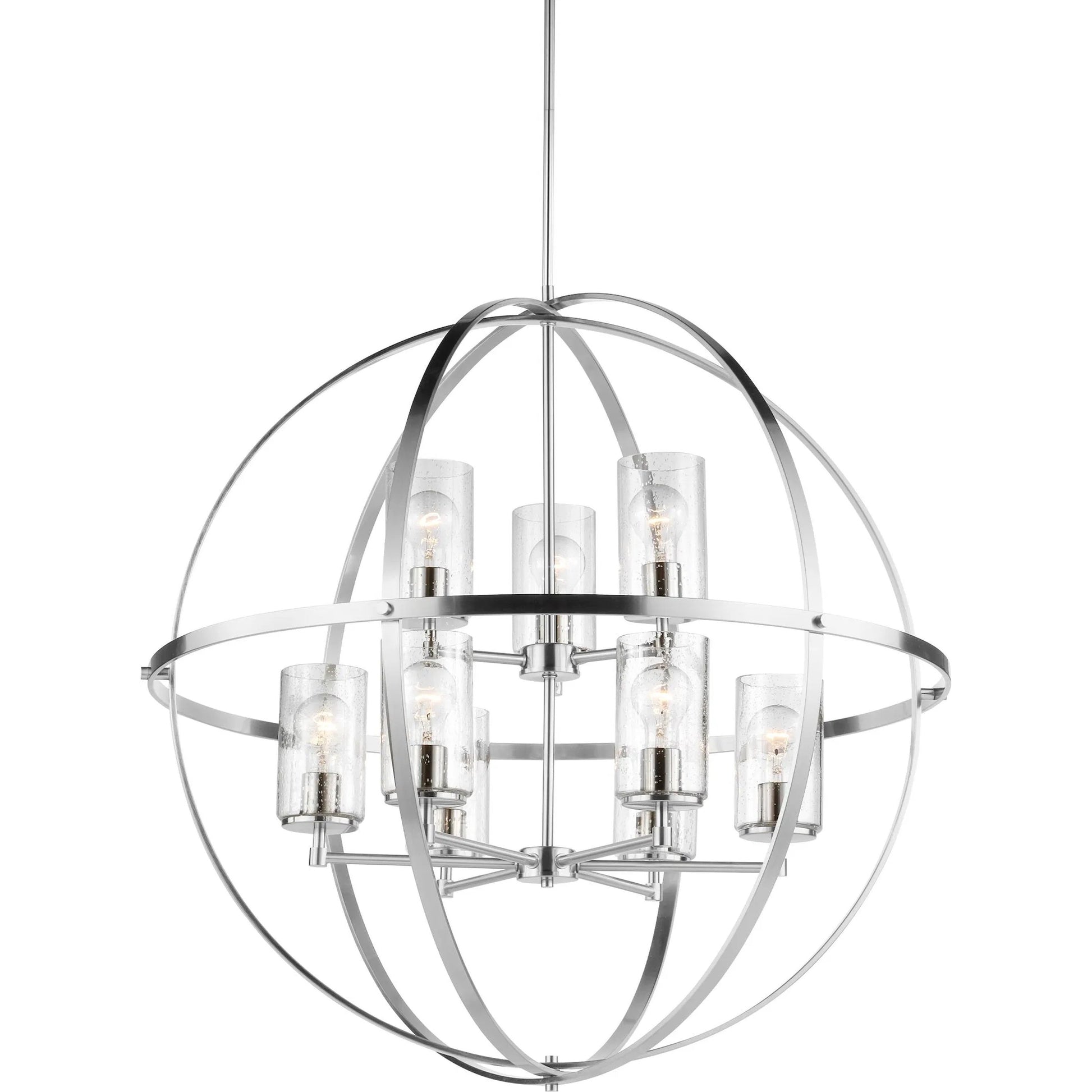 Alturas Nine Light Chandelier by Visual Comfort & Co.. Made from steel in a unique style.