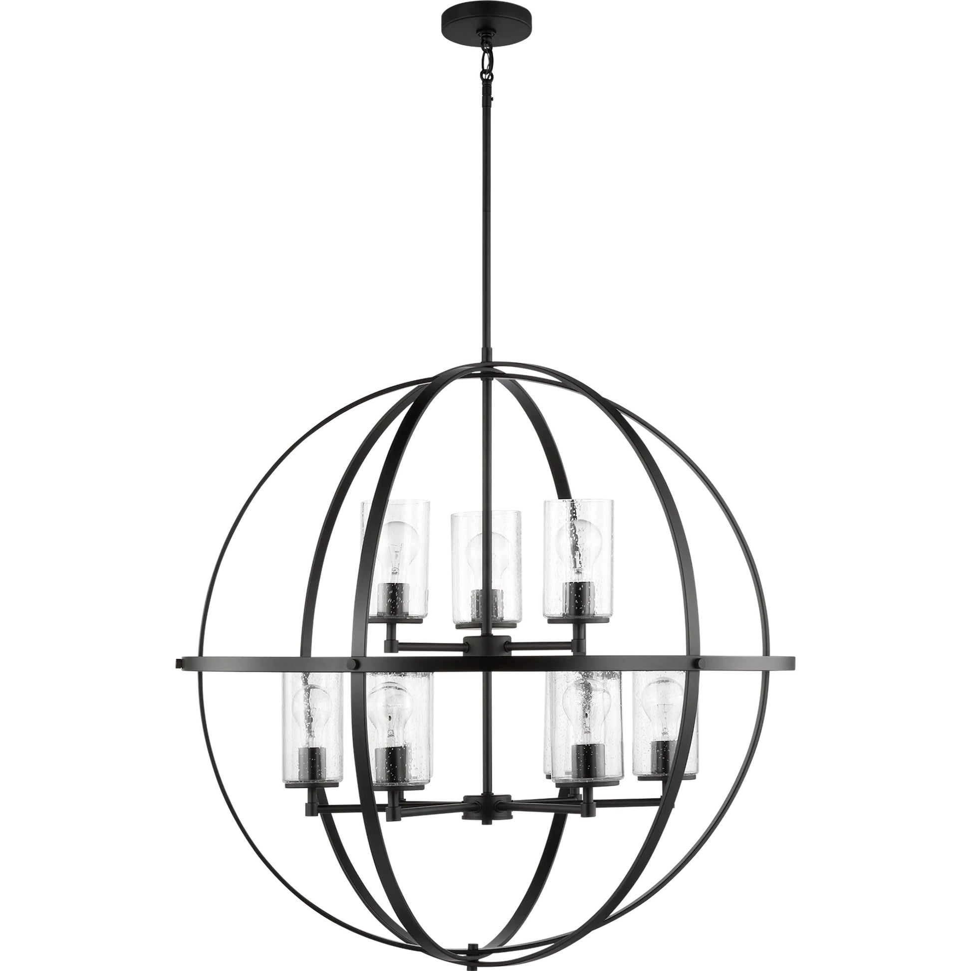 Alturas Nine Light Chandelier by Visual Comfort & Co.. Made from steel in a unique style.