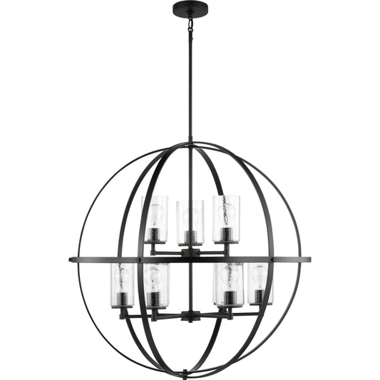Alturas Nine Light Chandelier by Visual Comfort & Co.. Made from steel in a unique style.