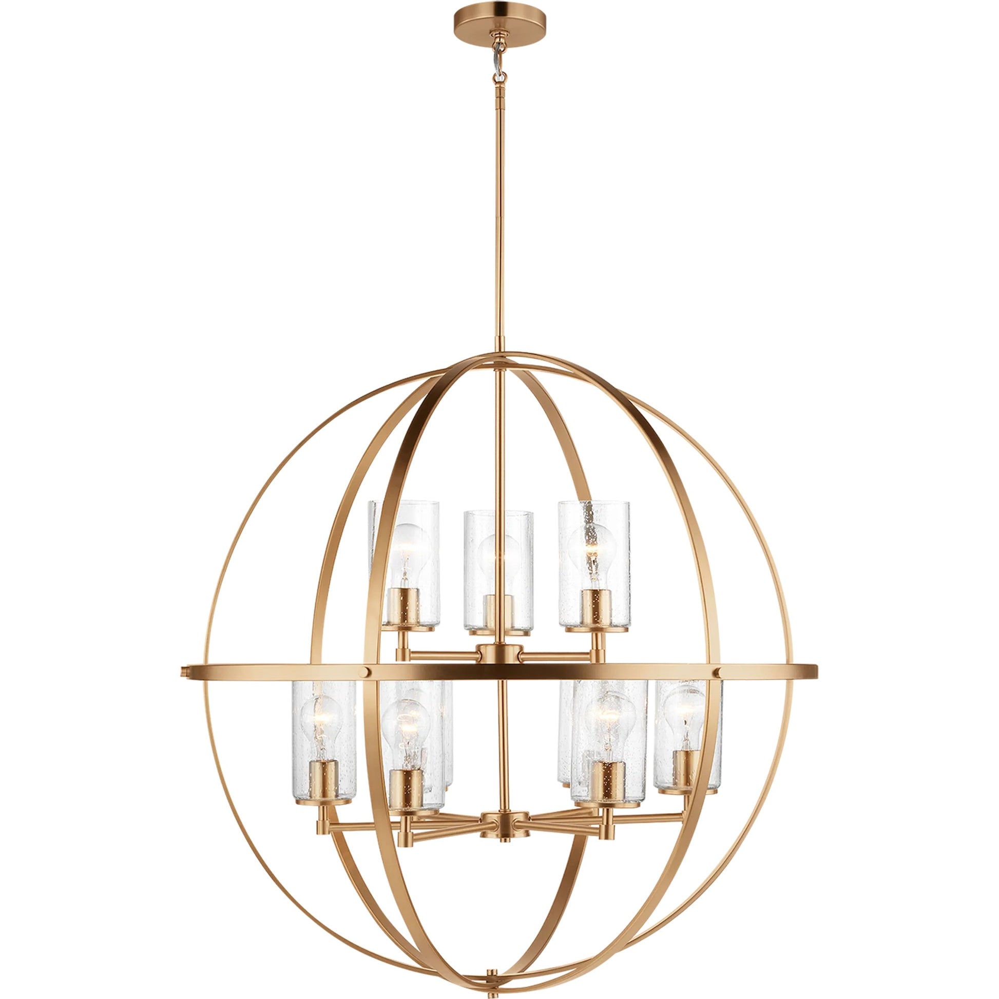Alturas Nine Light Chandelier by Visual Comfort & Co.. Made from steel in a unique style.