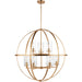 Alturas Nine Light Chandelier by Visual Comfort & Co.. Made from steel in a unique style.