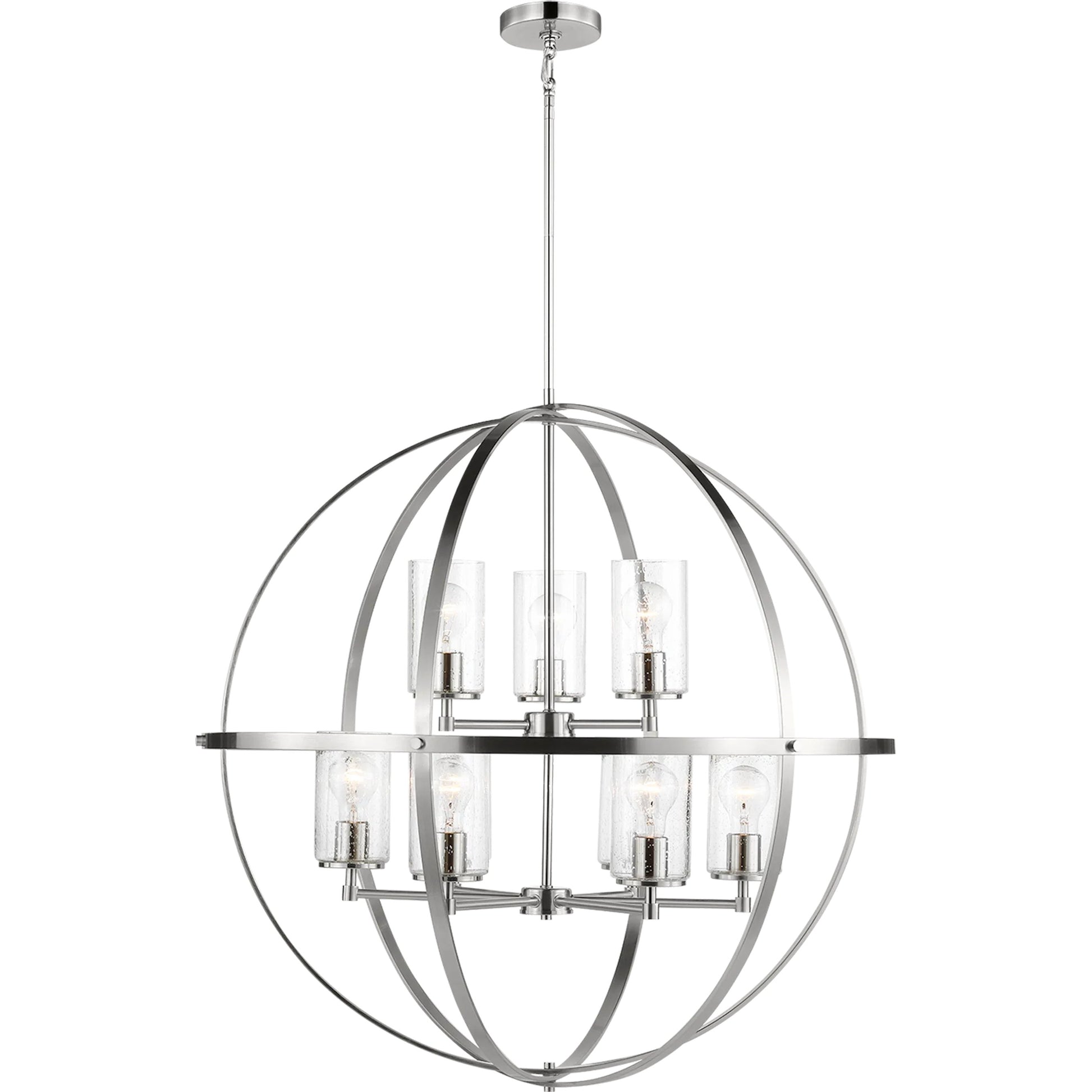 Alturas Nine Light Chandelier by Visual Comfort & Co.. Made from steel in a unique style.