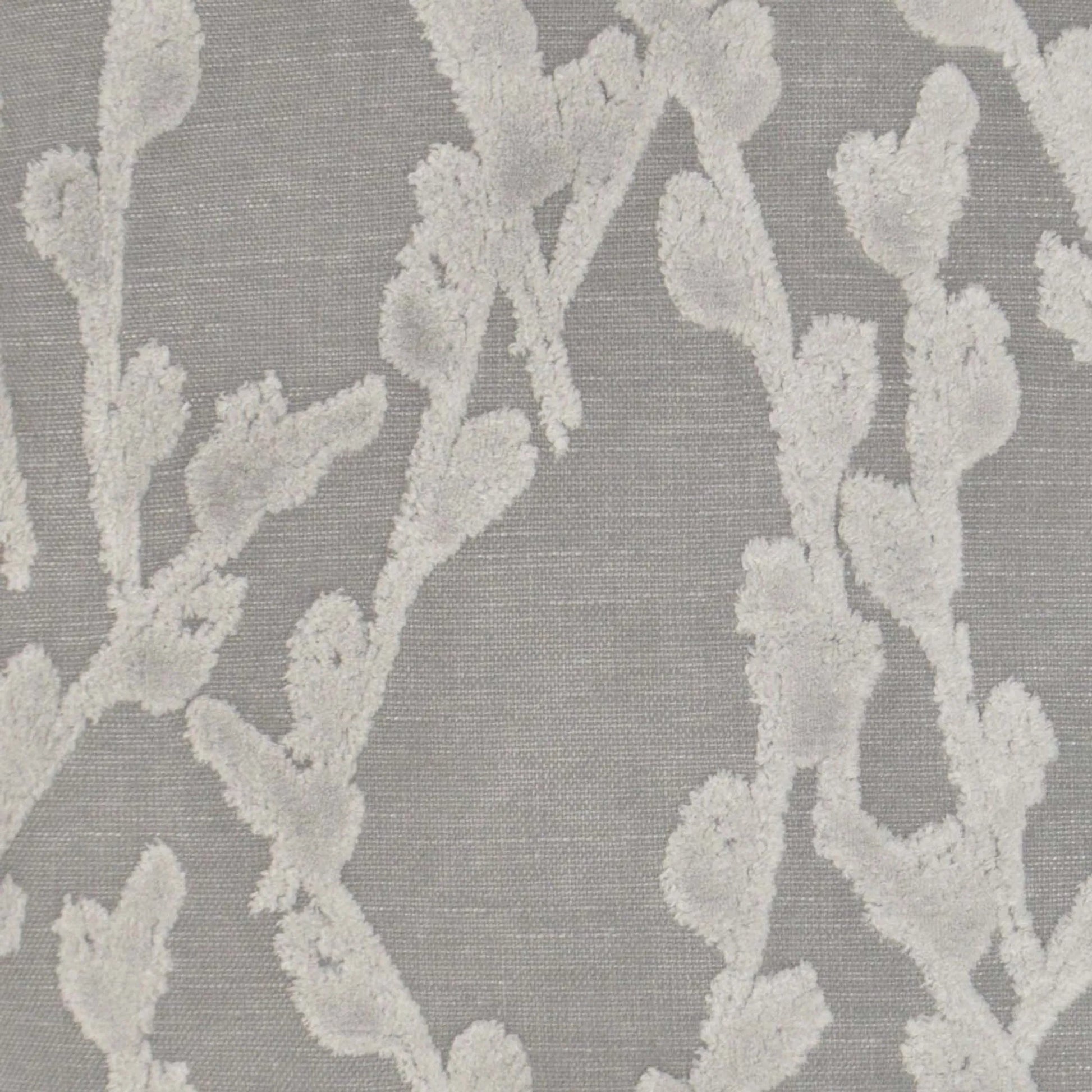 Fortuna Pillow by DV Kap Home in steam. Made from 50% cotton, 15% polyester, 35% viscose in a transitional style.