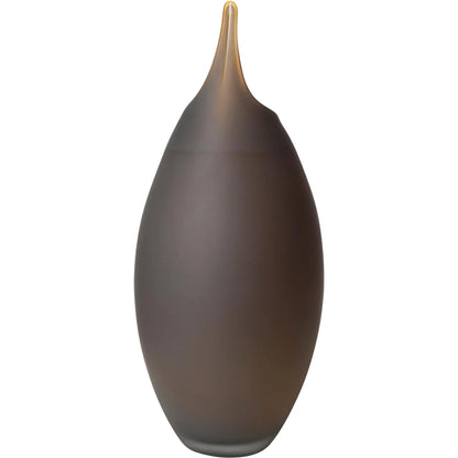 Frosted Vase by Global Views. Made from glass in a modern style.