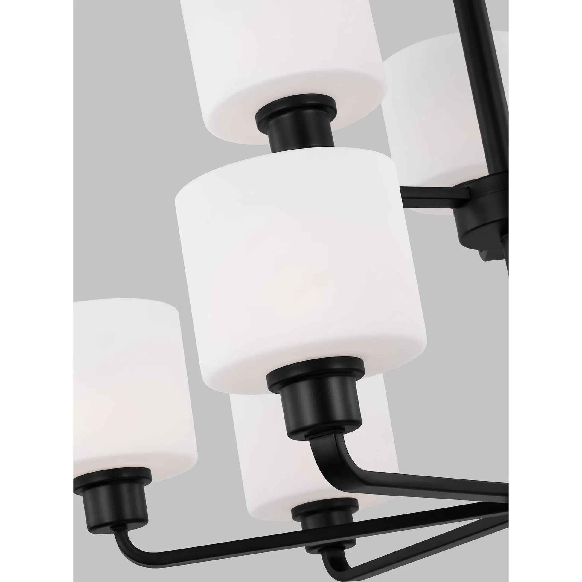 Canfield Nine Light Chandelier by Visual Comfort & Co.. Made from steel in a modern style.