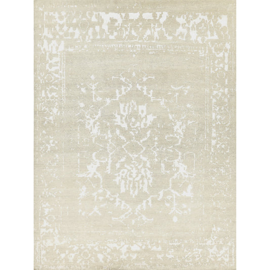 Terras 3129 Rug by Exquisite Rugs in gray/platinum. Made from platinum in a unique style.