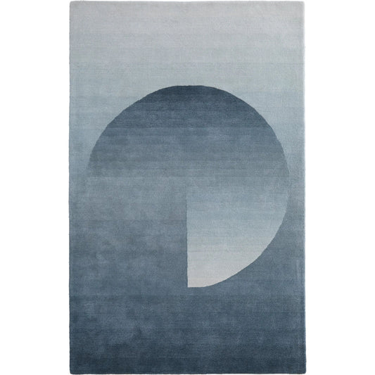 Katya Geometric Rug - KTY8991F by Feizy in blue, white. Made from wool in a unique style.