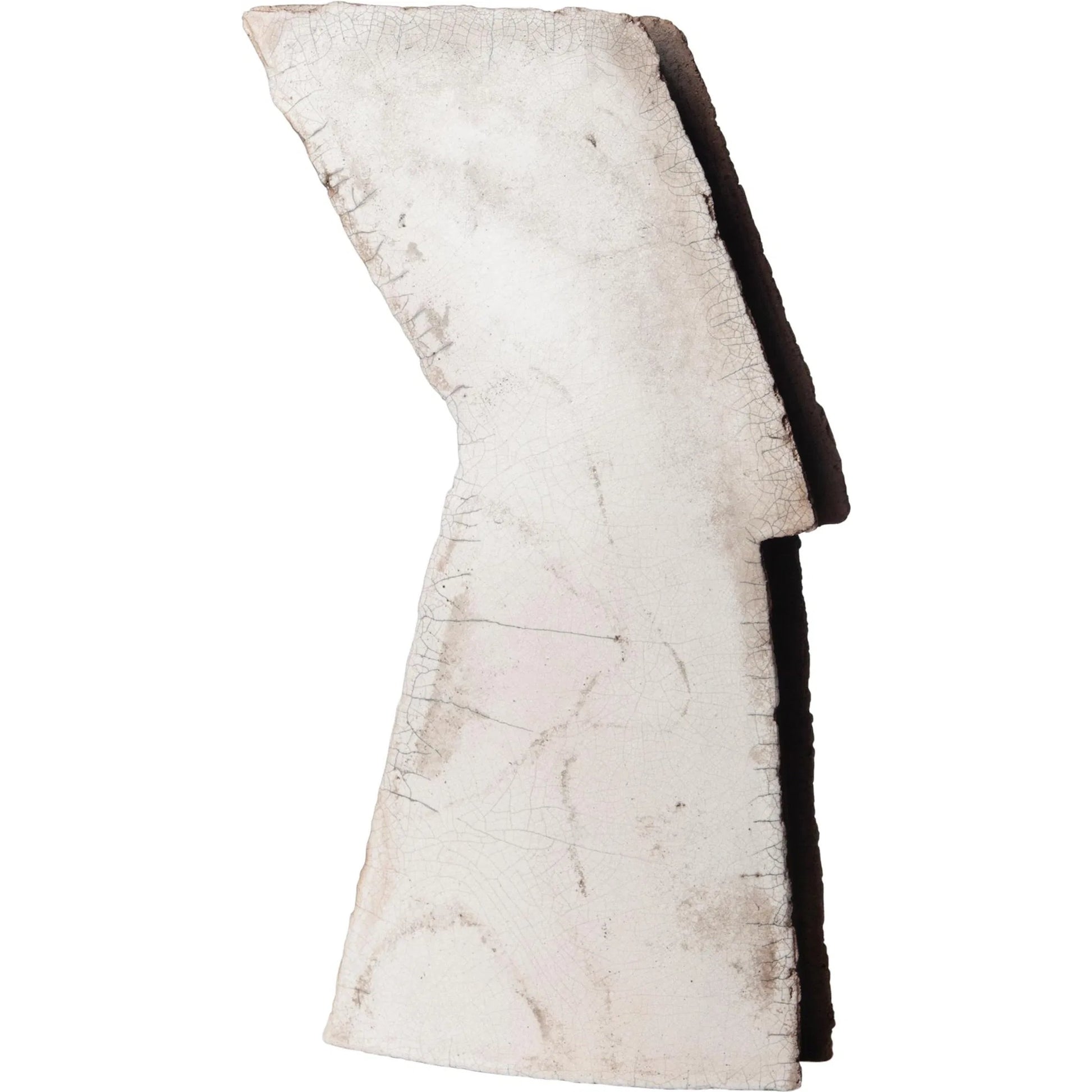 Wing Sculpture by Global Views in raku. Made from ceramic-raku in a eclectic & global style.