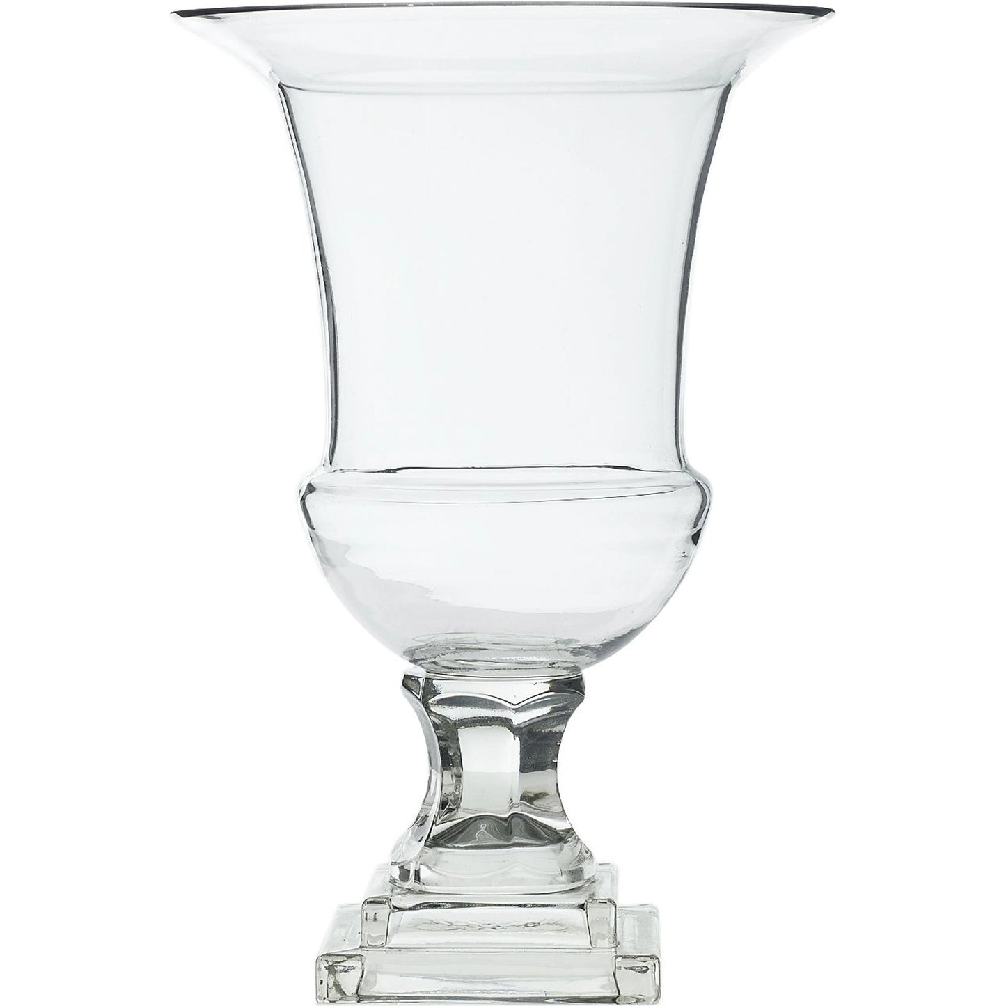 001 SI-2083738 | Primary Silo | Ellewood Urn by Accent Decor in clear. Made from glass in a modern style.