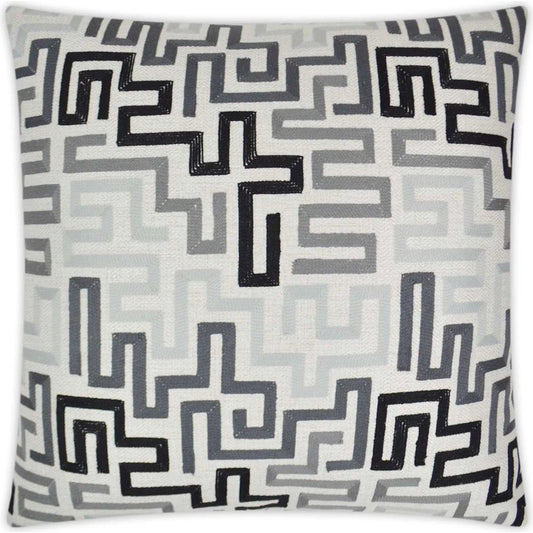 Labyrinth Pillow by DV Kap Home. Made from 100% polyester in a unique style.