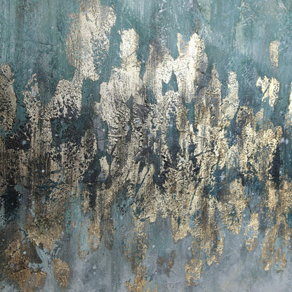 Divide Hand Painted Art by Uttermost in multi. Made from fir wood, canvas, pu frame in a modern style.