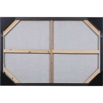 Divide Hand Painted Art by Uttermost in multi. Made from fir wood, canvas, pu frame in a modern style.