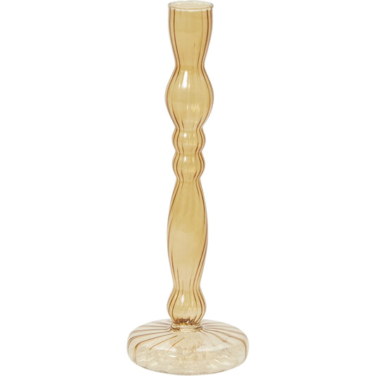 Raywood Candlestick 4 by Accent Decor. Made from glass in a unique style.