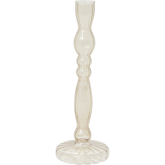 Raywood Candlestick 4 by Accent Decor. Made from glass in a unique style.