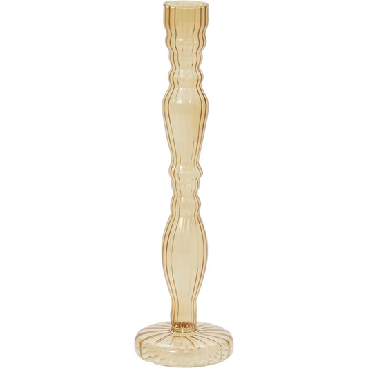 Raywood Candlestick 4 by Accent Decor. Made from glass in a unique style.