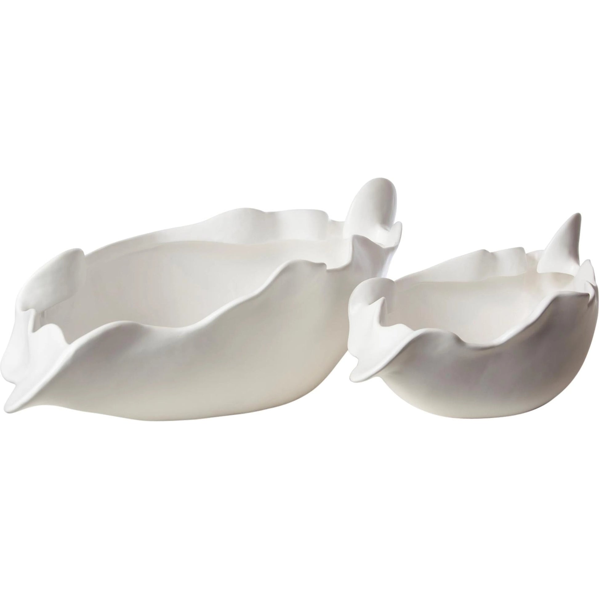 Free Form Organic Bowl by Global Views. Made from ceramic in a modern style.